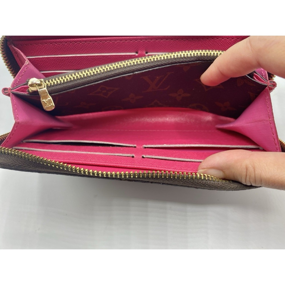 Authentic Louis Vuitton LV Monogram Zippy Zip Around Long Wallet Brown Luxury - Picture 6 of 13